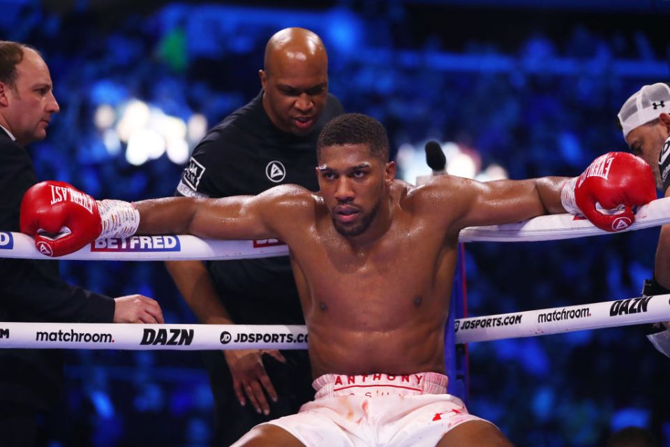 Frank Smith says Matchroom star Anthony Joshua can't afford to lose on Saturday
