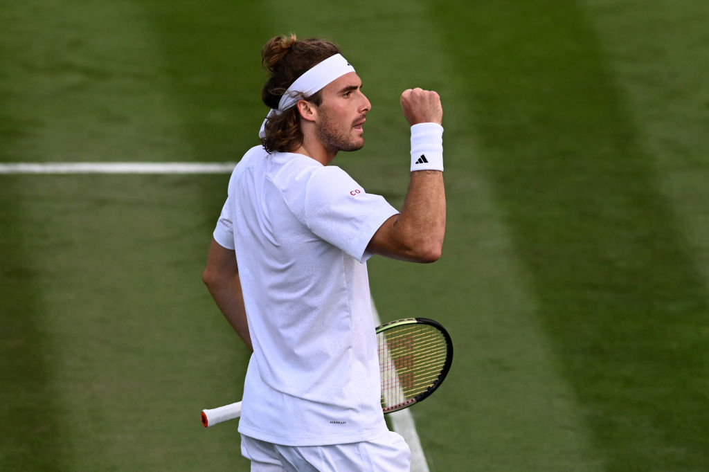 Andy Murray will take on Stefanos Tsitsipas today in the second round of Wimbledon after the Greek player overcame Dominic Thiem in a thrilling five-set match.