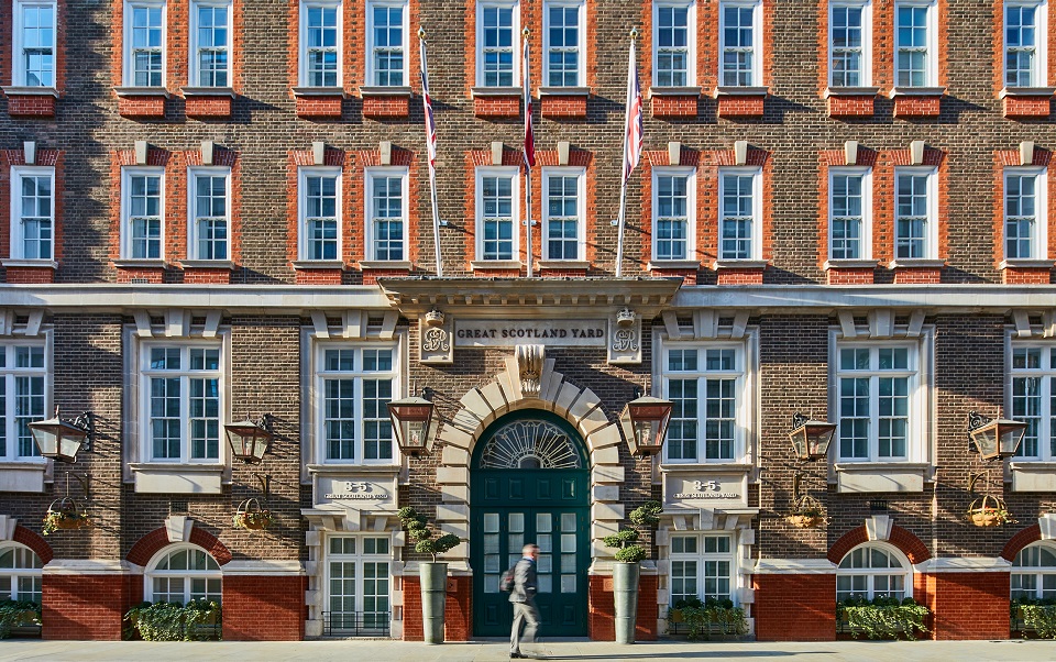 The Great Scotland Yard hotel combines novelty and comfort