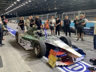 Usually when you walk into the ExCeL centre in east London’s Docklands you’re met with what can only be described as one of the most barren exhibition centres in existence. But walking through the usually gargantuan space of complete emptiness this weekend, you’ll be met with anything but. So, Formula E…