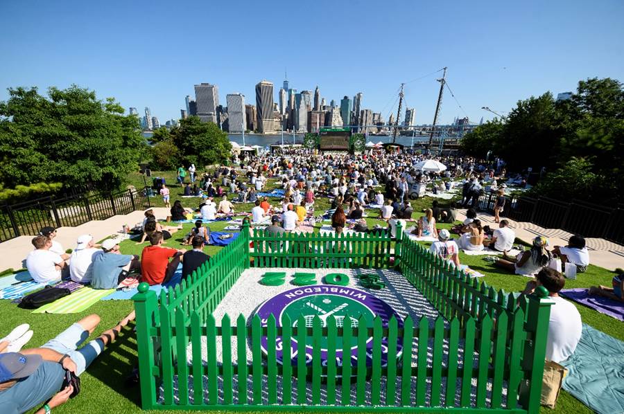 Wimbledon''s Hill in New York viewing experience in Brooklyn has been well received and could be replicated around the world, says Bolton