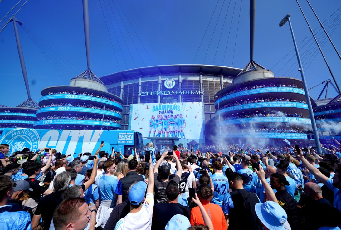 Could Manchester City be next after Everton were fined by the Premier League. (PA)