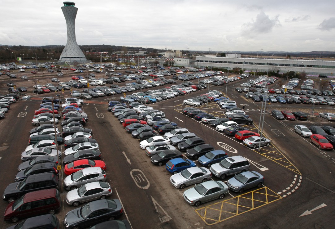 Car park at Edinburgh Airport, as holidaymakers are being charged up to four times more for airport parking if they pay on arrival rather than in advance, according to new research. Consumer group Which? compared prices for a week's stay in mid-August paid for on the day with those paid four months earlier. See PA story AIR Parking. Photo credit should read: Andrew Milligan/PA Wire