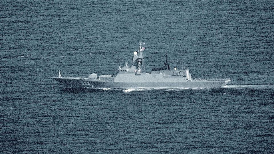 Russian warships tracked