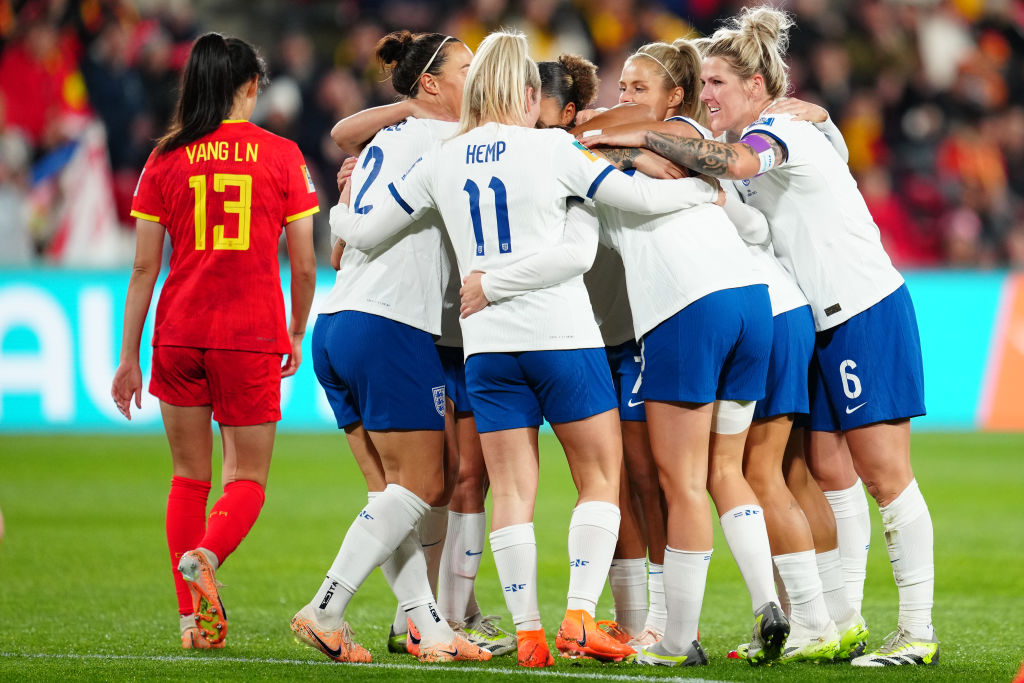 England's Lionesses toppled China 6-1 today to progress through to the last 16 of the Fifa Women's World Cup Down Under.