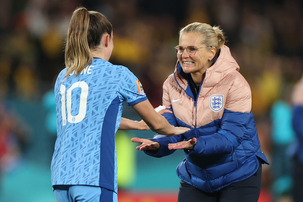 Sarina Wiegman can win a second major trophy with England in Sunday's Women's World Cup final