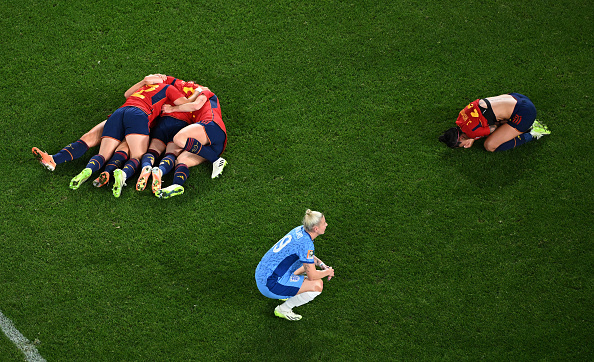 England were beaten 1-0 by Spain in the Women's World Cup final