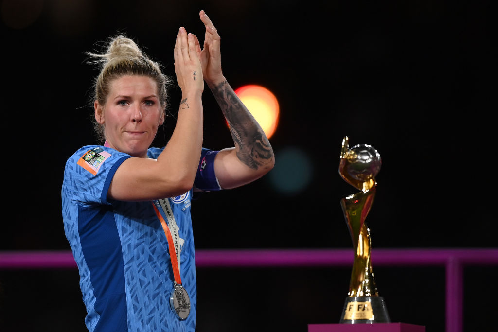 England's captain at the Women's World Cup, Millie Bright, vowed they would be back