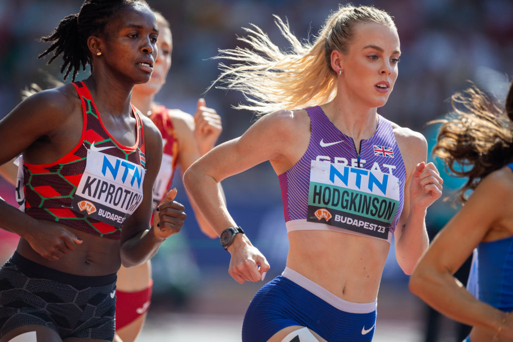 Keely Hodgkinson is one of Britain's top hopes at the World Athletics Championships