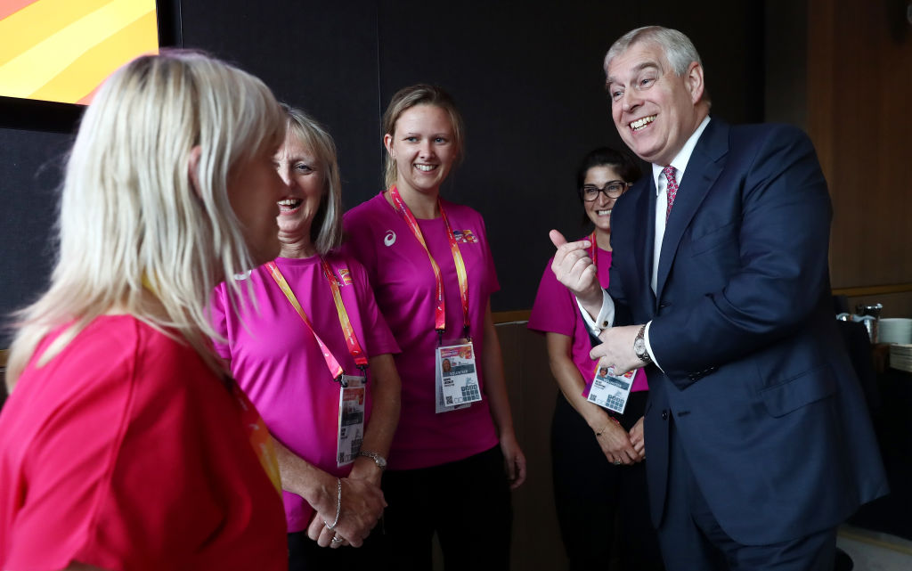 Royals largely shunned the London 2017 World Athletics Championships, apart from Prince Andrew