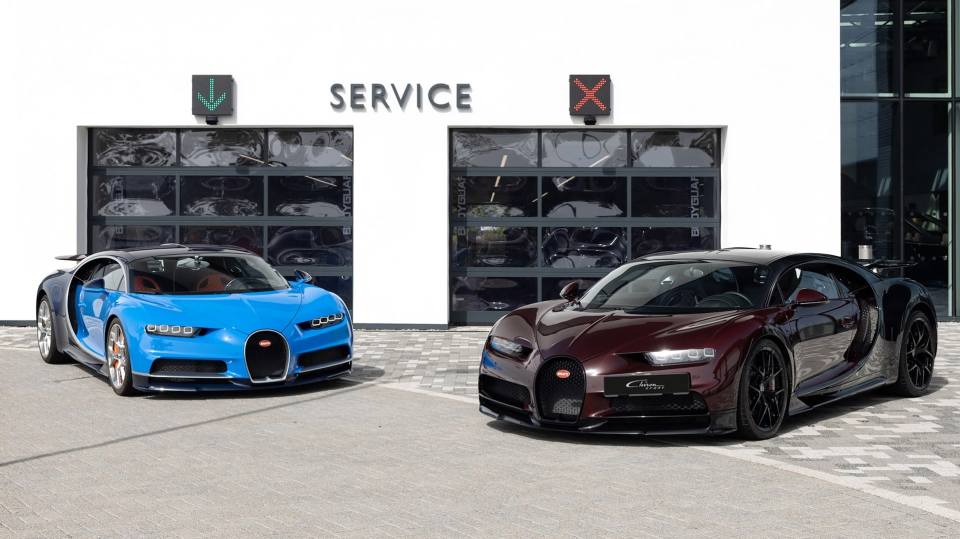 Bugatti London service centre