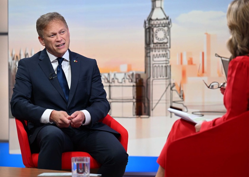 The government would be “crazy” not to reconsider the costs of the HS2 rail project, Grant Shapps has told the BBC. Photo: BBC