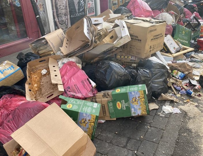 Furious residents have branded the state of the streets “ridiculous”, a “health hazard” and an “ongoing rat buffet”. Photo: Tanweer Khan