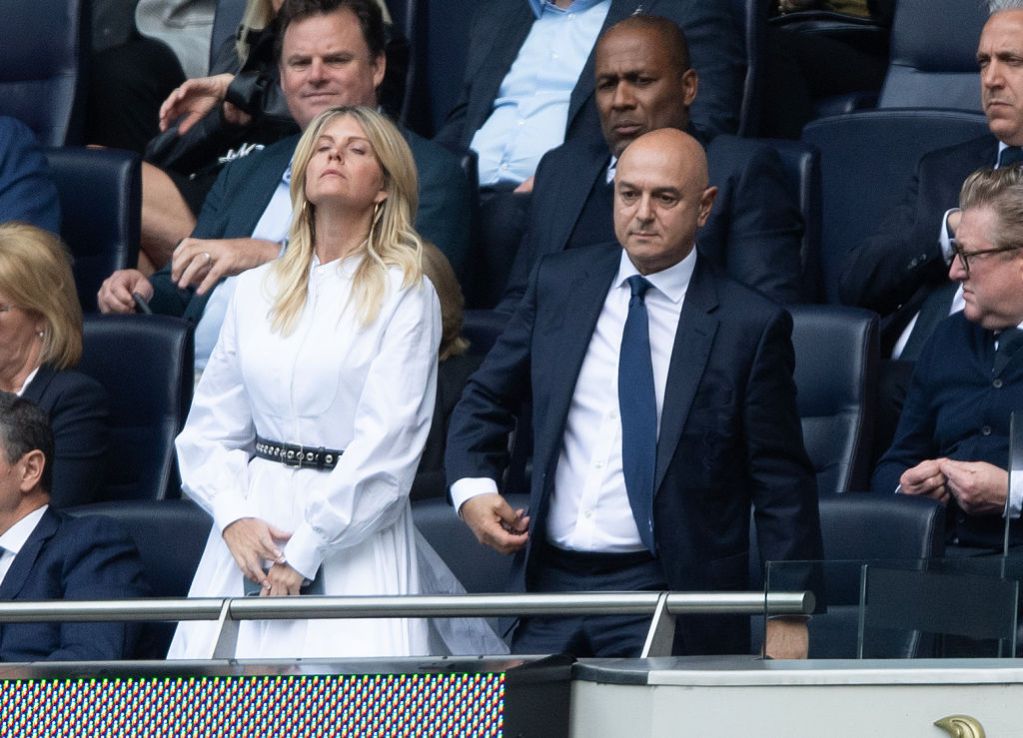 LONDON, ENGLAND - MAY 20:   Tottenham Hotspur Chairman  Daniel Levy during the Premier League match between Tottenham Hotspur and Brentford FC at Tottenham Hotspur Stadium on May 20, 2023 in London, England. (Photo by Visionhaus/Getty Images)