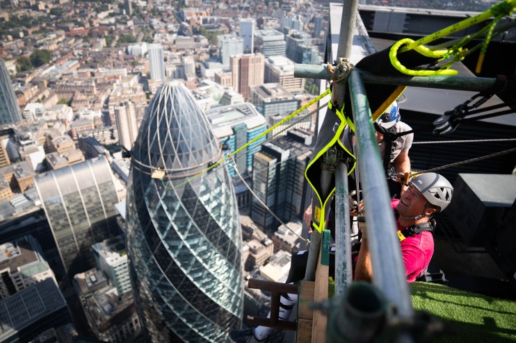 The Skyscraper Challenge was the first of its kind in the world