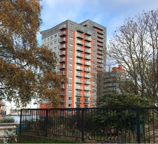 Two luxury tower blocks in Greenwich are going to be knocked down, because they were built without permission. 
