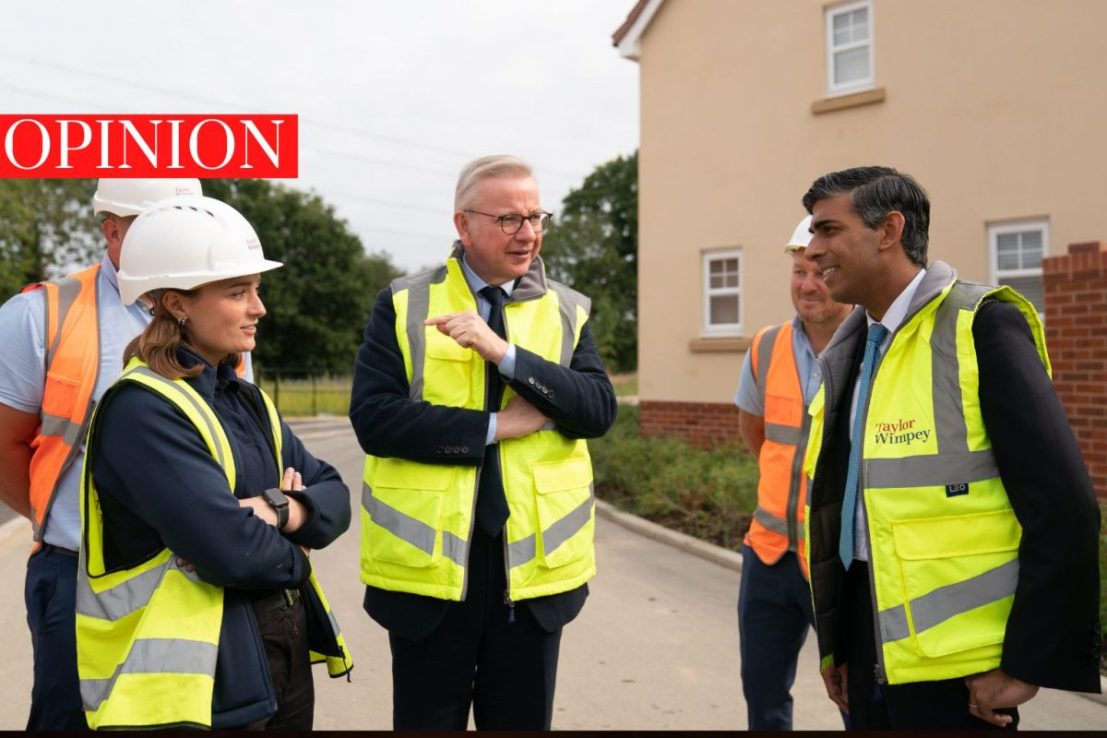 Rishi Sunak has been relying on Michael Gove to come up with successful housing policies.