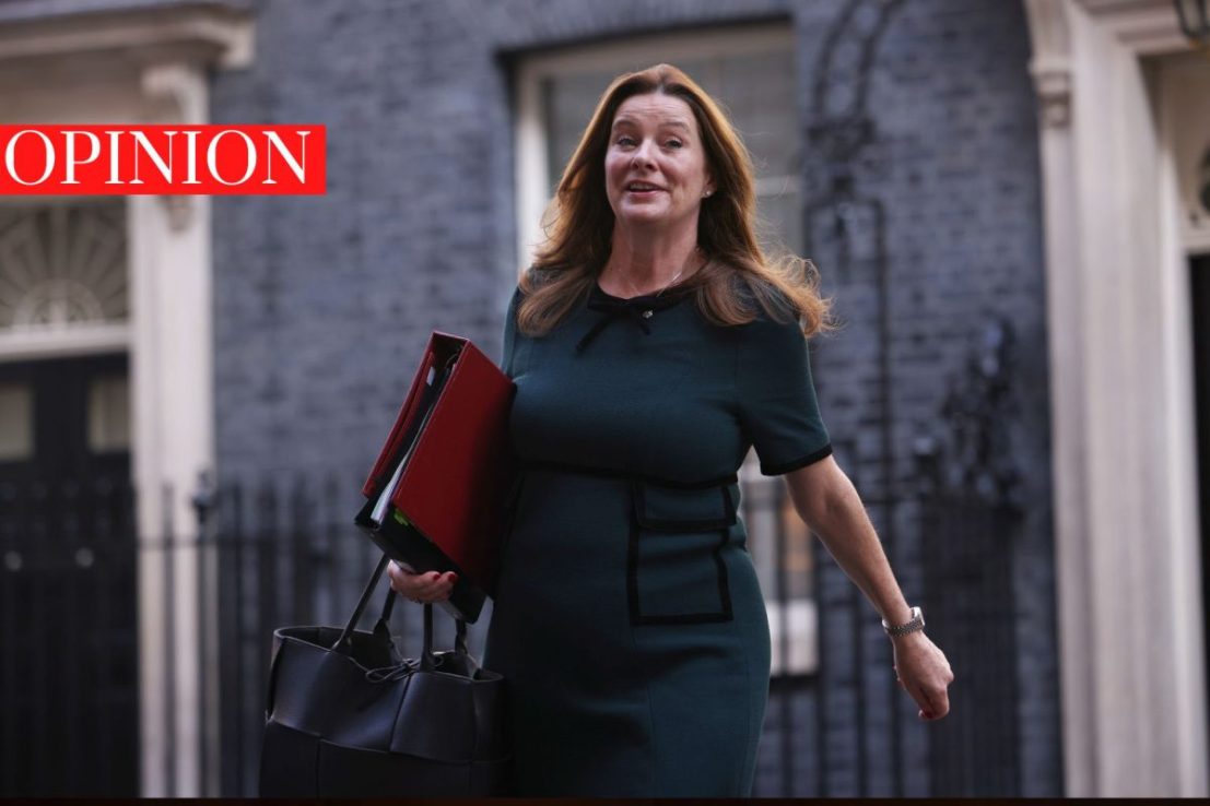 Education Secretary Gillian Keegan was caught swearing on camera.