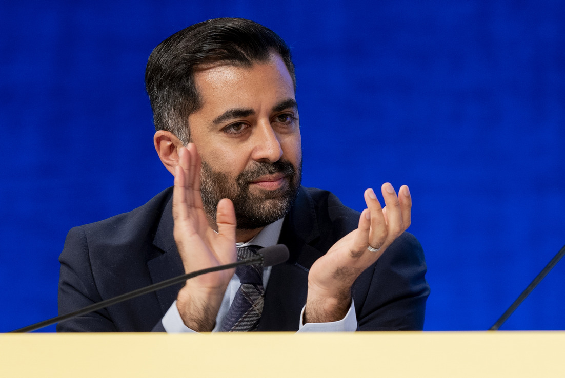 Humza Yousaf has shifted his strategy towards a second Scottish independence referendum as he told Westminster to “bring it on”. Photo: PA