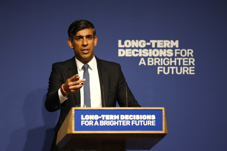 Rishi Sunak has said the UK “shouldn’t be in a rush to regulate” the development of artificial intelligence (AI) despite a dossier of dangers revealed by the government. Photo: PA