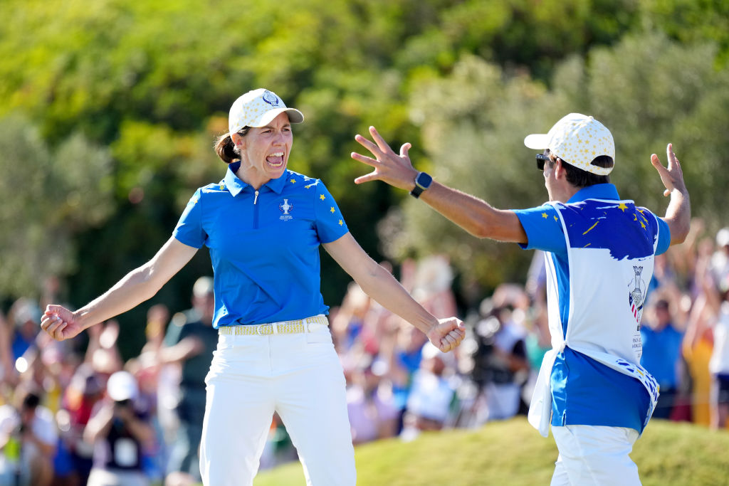 Carlota Ciganda, who plays the Aramco Team Series Hong Kong this week, starred for Europe in the Solheim Cup