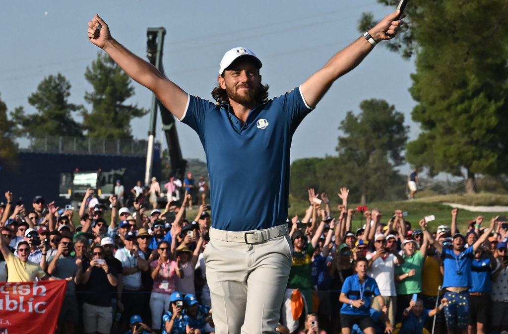 Europe won the Ryder Cup when Tommy Fleetwood beat Rickie Fowler in his singles match