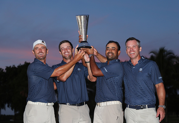 DeChambeau won the LIV Golf Team Championship alongside Crushers GC teammates Charles Howell III, Anirban Lahiri and Paul Casey