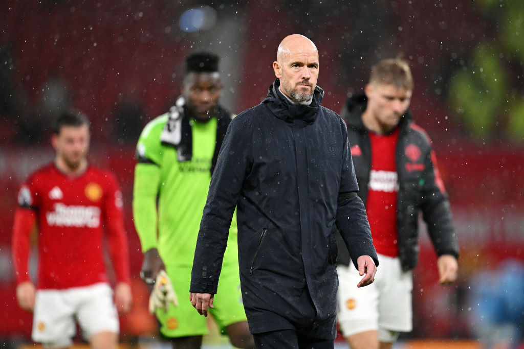 Ten Hag and United have lost five of their first 10 league games for the first time since 1986