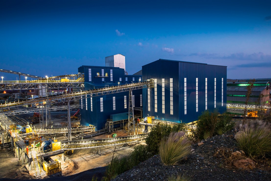 Petra Diamonds - the company has a new -process plant at the Cullinan Mine