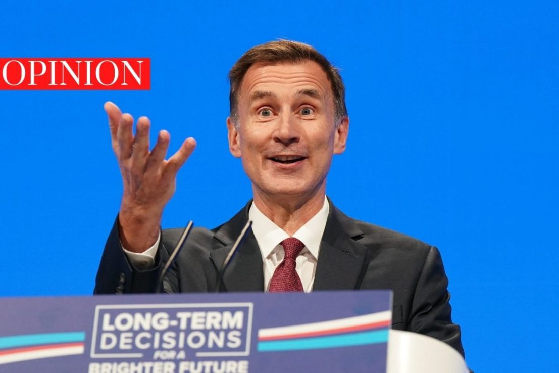 Jeremy Hunt has said there won't be tax cuts in the Autumn Statement