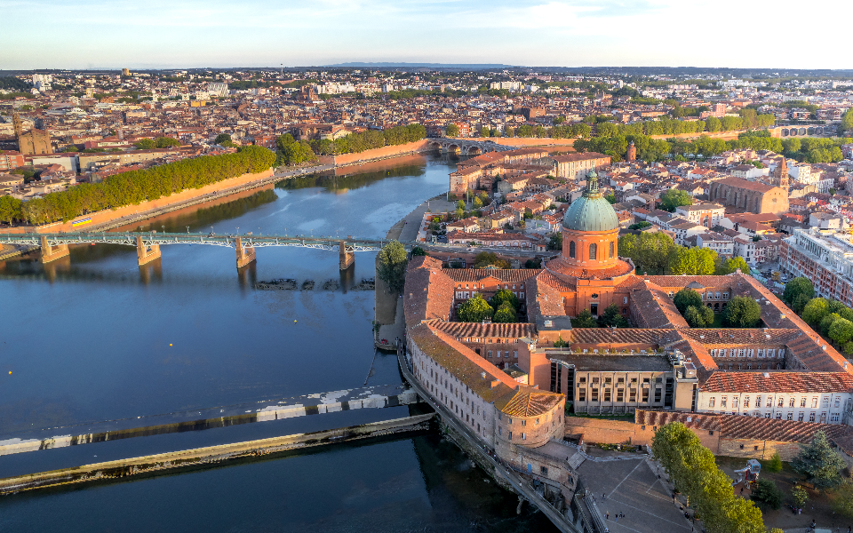 The city of Toulouse has great food and drink options as well as rich sporting history
