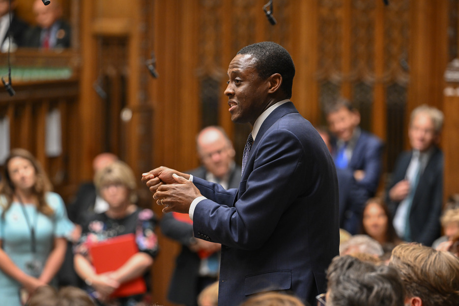 City grandees have urged new minister Bim Afolami to work with them on developing “competitive” regulation and improving entrepreneurship across the Square Mile. CREDIT: UK Parliament/Jessica Taylor