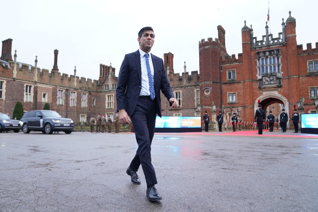 Prime Minister Rishi Sunak has a fight on his hands to regain the confidence of younger, aspiring homeowners   (Photo credit: Stefan Rousseau/PA Wire)