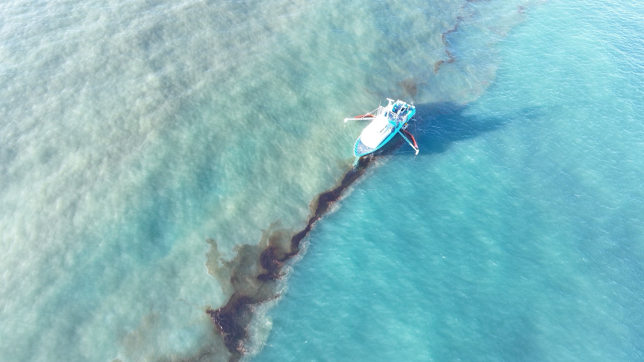 Biggest since Deepwater Horizon Talos, Occidental battle oil spill