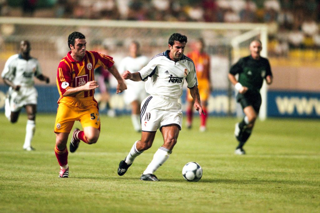 Perez's Real Madrid signed Luis Figo in 2000.