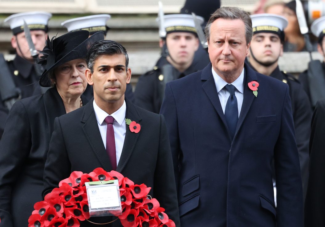 Rishi Sunak has made David Cameron, now a peer, his Foreign Secretary. (Photo by Jenny Goodall - WPA Pool/Getty Images)
