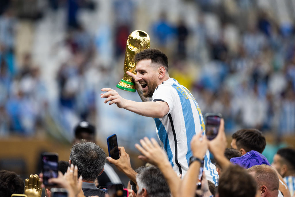 If you have got £8m of loose change in your pocket then keep reading as six of Lionel Messi's World Cup shirts could be yours for a handful of millions.