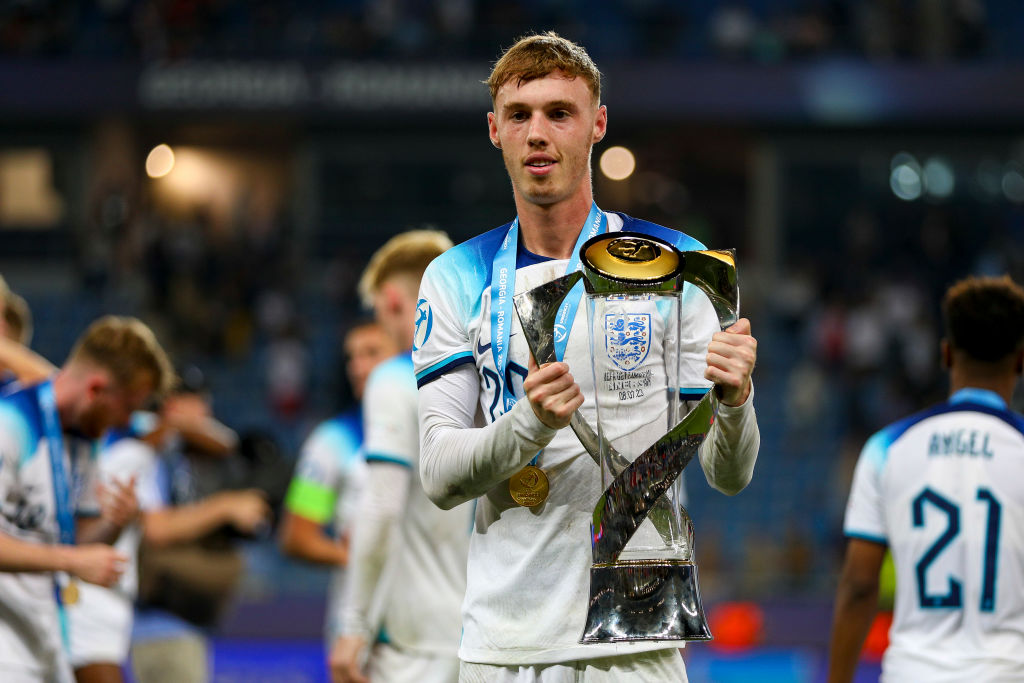Palmer helped England win the Uder-21 European Championship in the summer