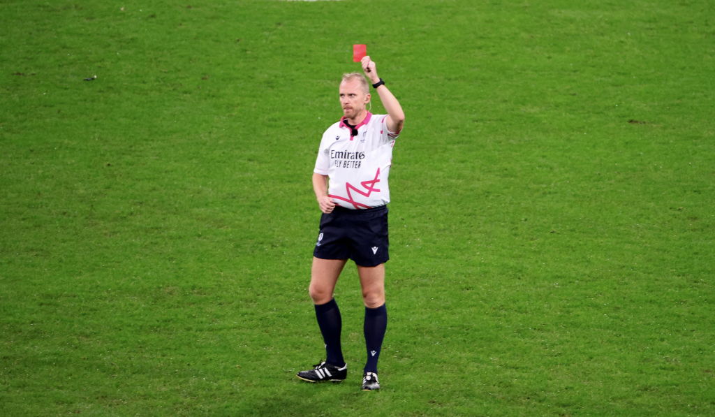 Retiring referee Wayne Barnes has insisted he will stand up for other officials after the Englishman received death threats during the Rugby World Cup final.