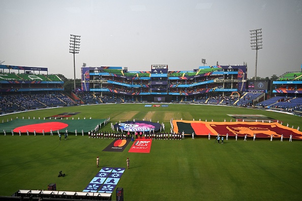 Air pollution in Delhi did not cause Cricket World Cup to postpone the match between Sri Lanka and Bangladesh