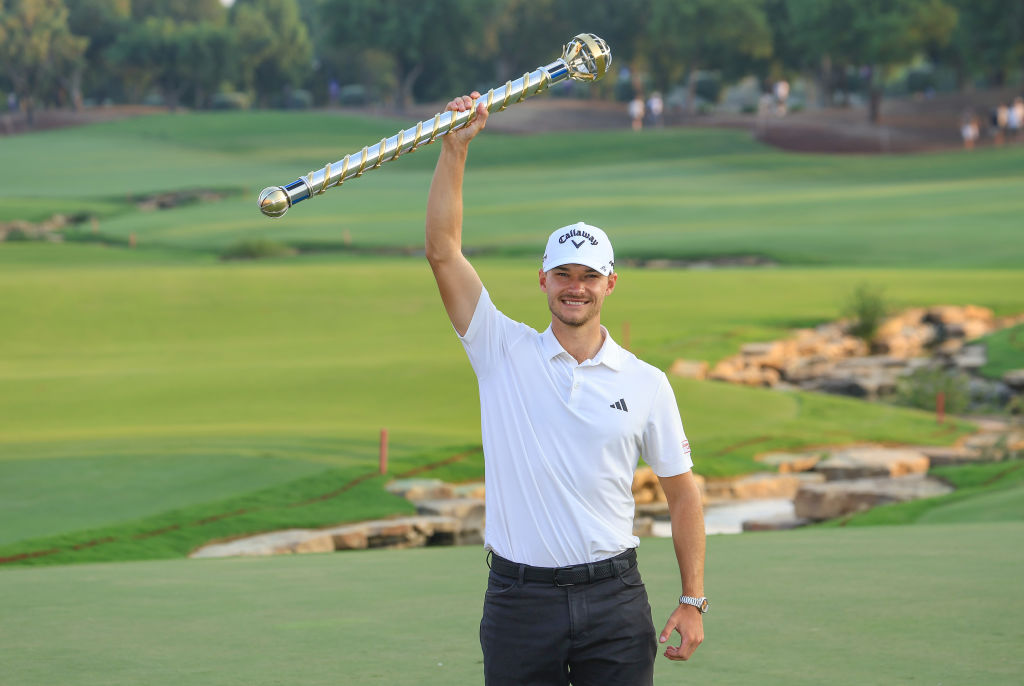 Hojgaard won the DP World Tour Championship by two shots