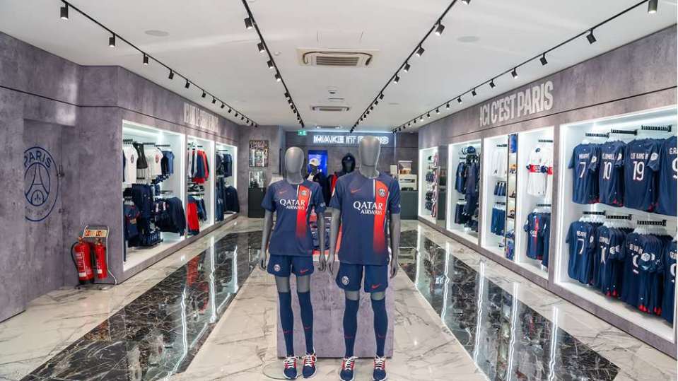 Brand PSG has club shops in New York, LA, Tokyo and now London