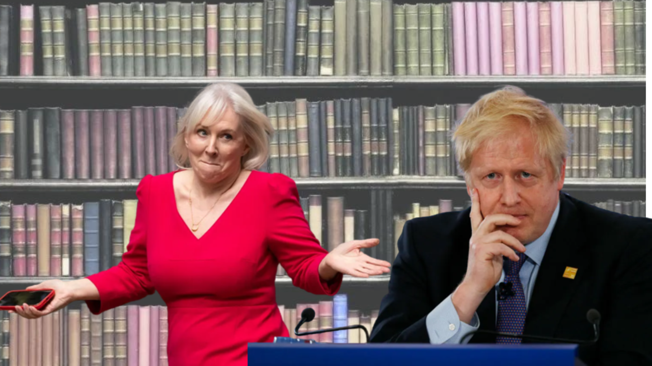Battle of the books: Boris Johnson vs Nadine Dorries