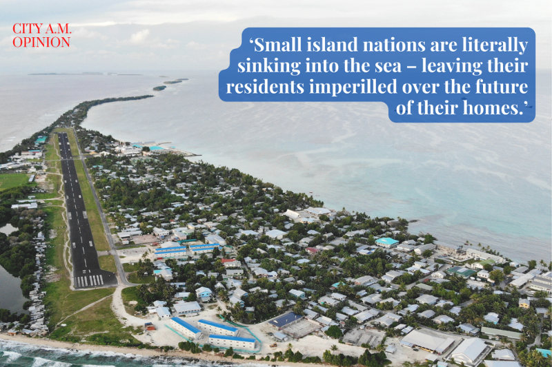Small island states are most urgently affected by the climate crisis