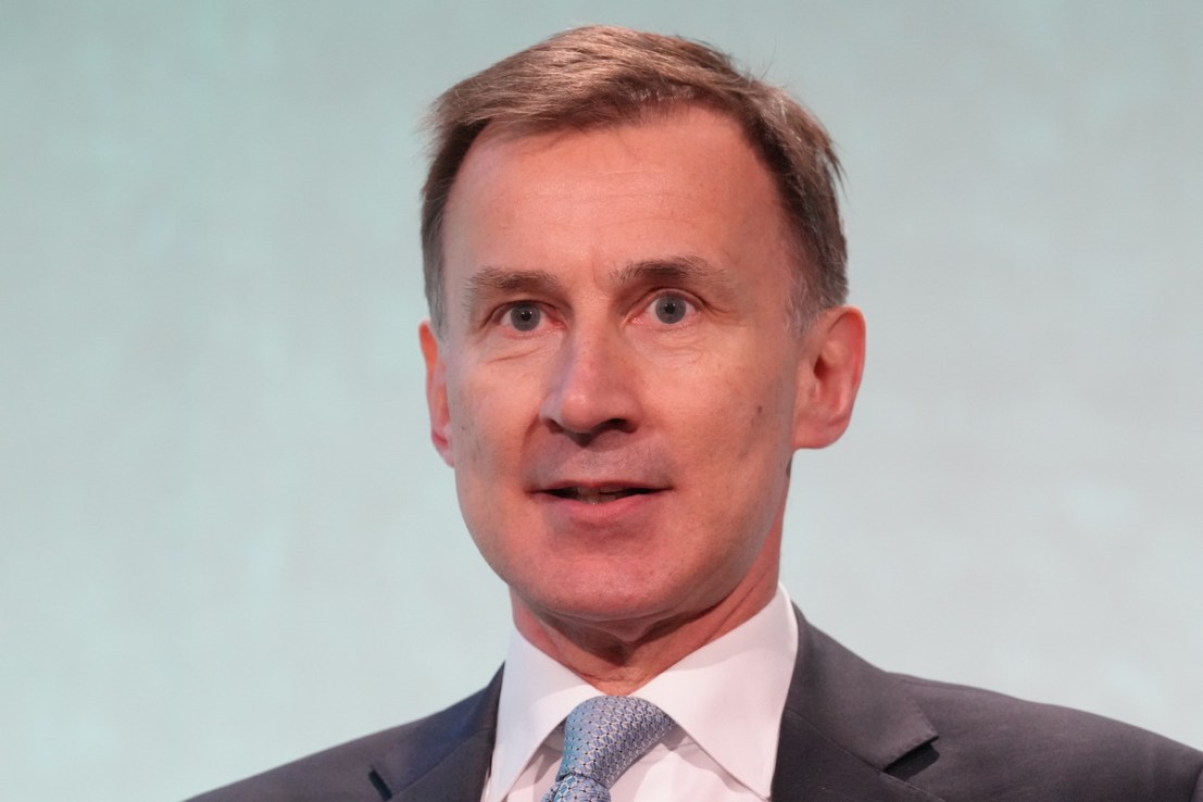 Chancellor Jeremy Hunt has signed what he called a “groundbreaking” deal with Switzerland on financial services. Photo: PA