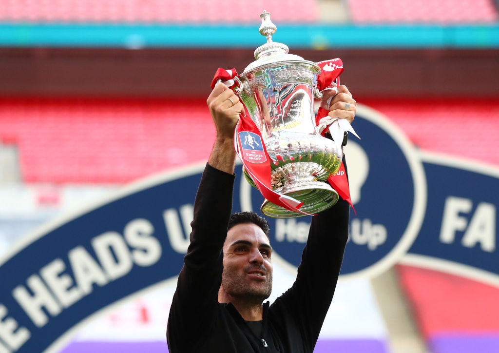Arteta's Arsenal will face Liverpool in the FA Cup 3rd round.