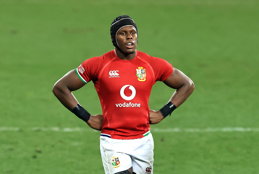 CAPE TOWN, SOUTH AFRICA - JULY 31:  Maro Itoje of the Lions during the 2nd test match between South Africa Springboks and the British & Irish Lions at Cape Town Stadium on July 31, 2021 in Cape Town, South Africa. (Photo by David Rogers/Getty Images)