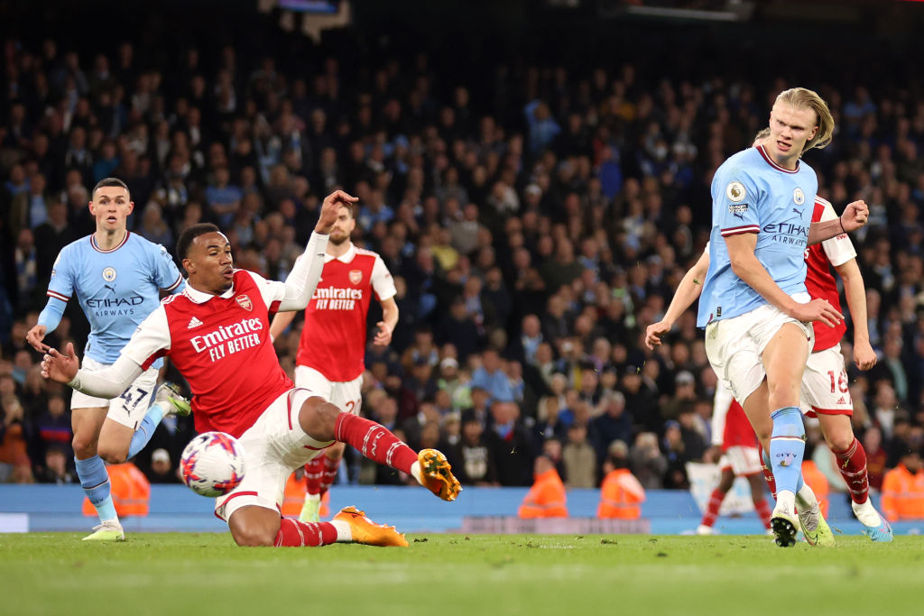 Man City beat Arsenal in April, a turning point in the title race