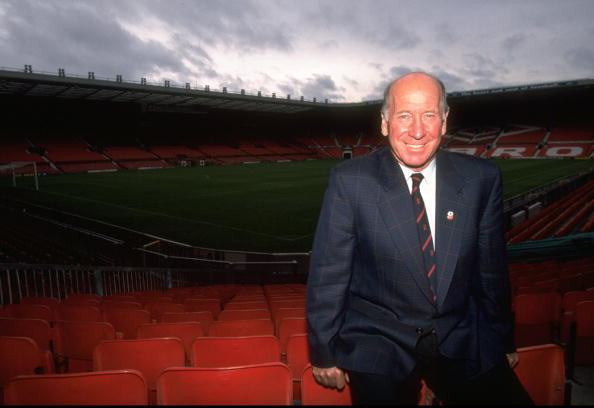 Bobby Charlton ex Manchester United footballer
