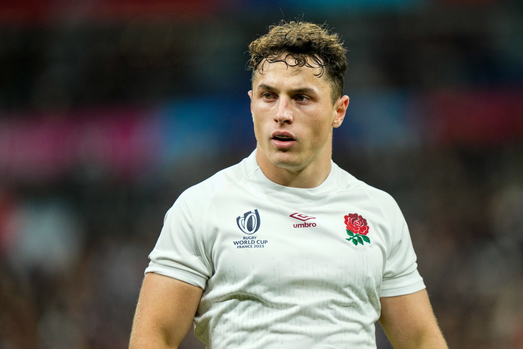 Henry ARUNDELL of England during the Rugby World Cup the Bronze Medal match between Argentina and England at Stade de France on October 27, 2023 in Paris, France. (Photo by Hugo Pfeiffer/Icon Sport via Getty Images)